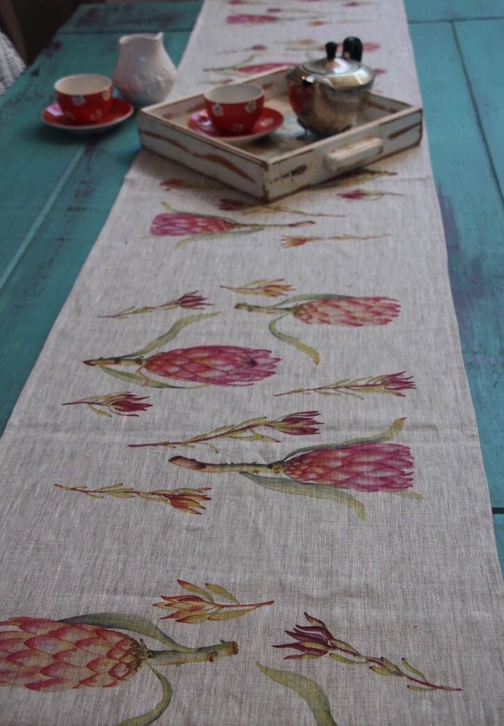 Protea Table Runner