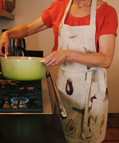 Vegetable print Apron