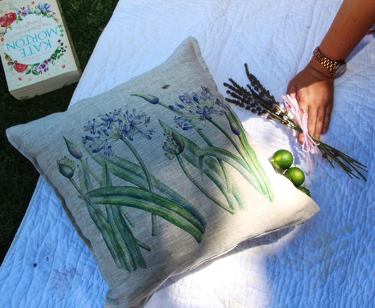 Agapanthus Cushion cover