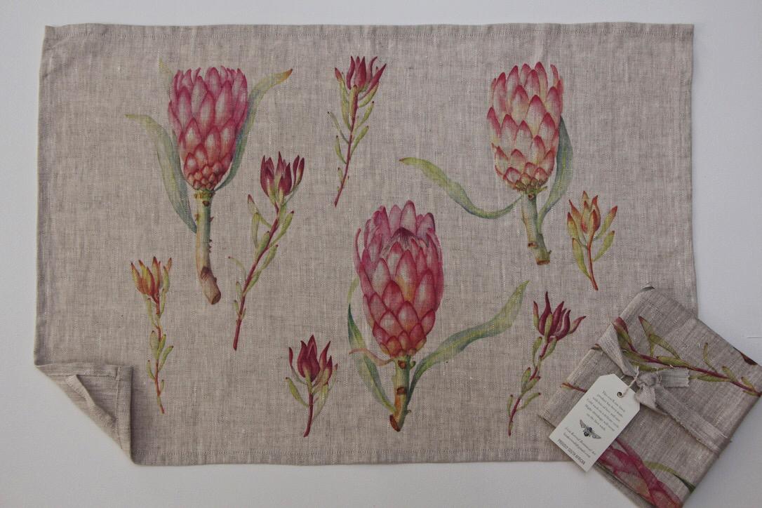 Protea Tea Towel