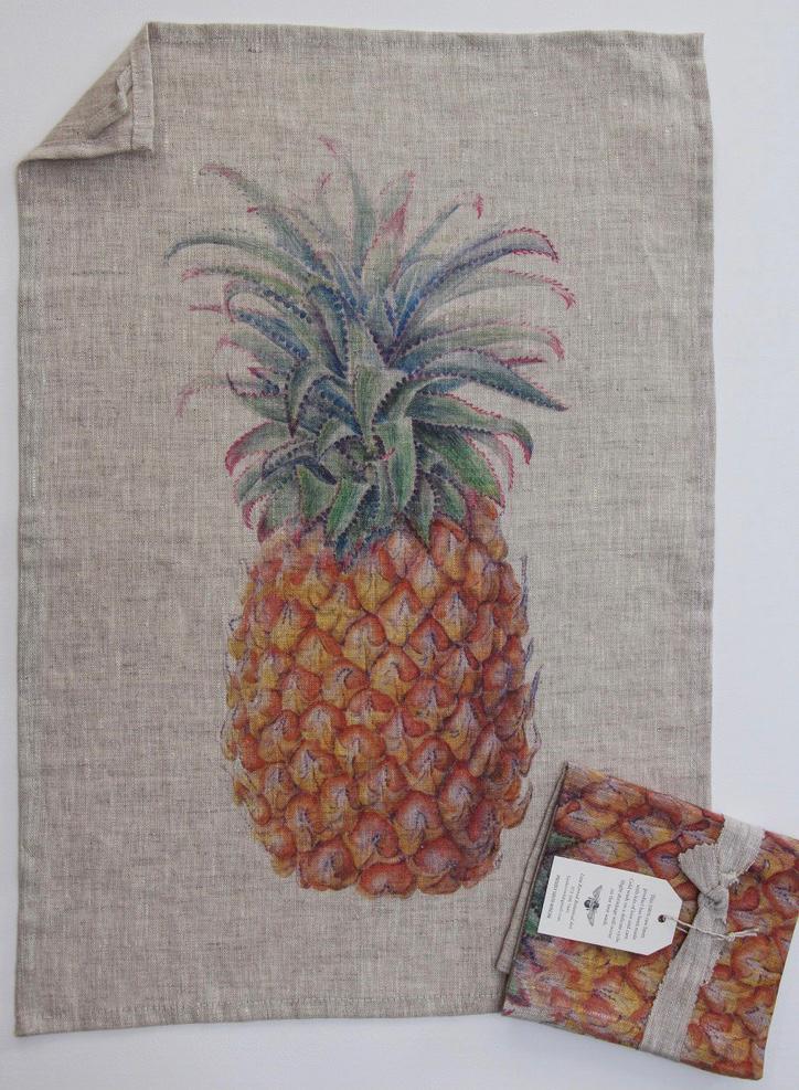 Pinapple Tea Towel