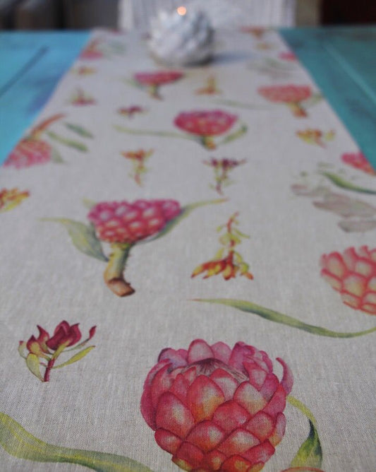 Protea and Fynbos Table Runner