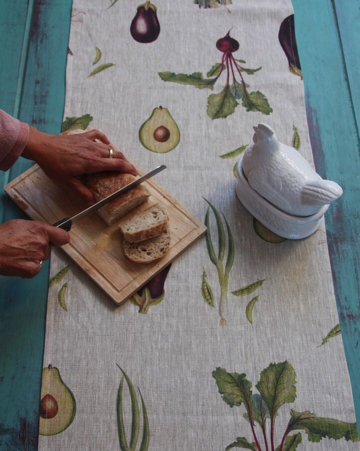 Vegetable Table Runner