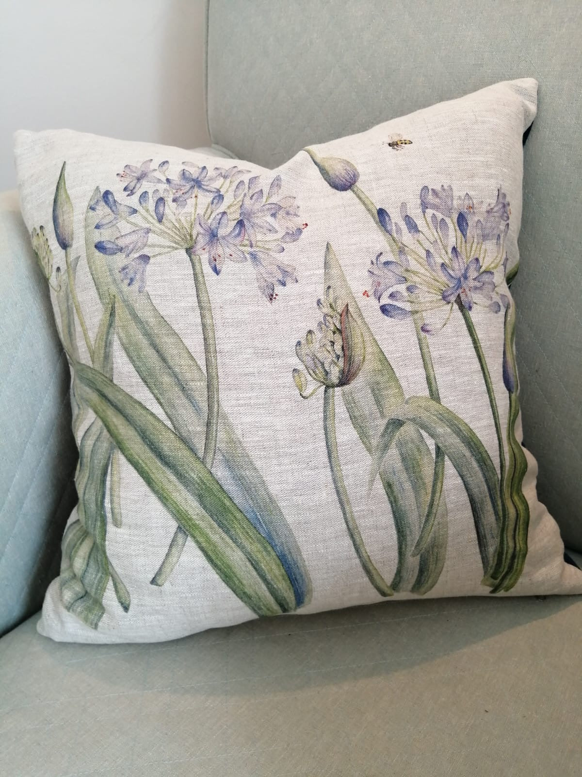 Agapanthus Cushion cover