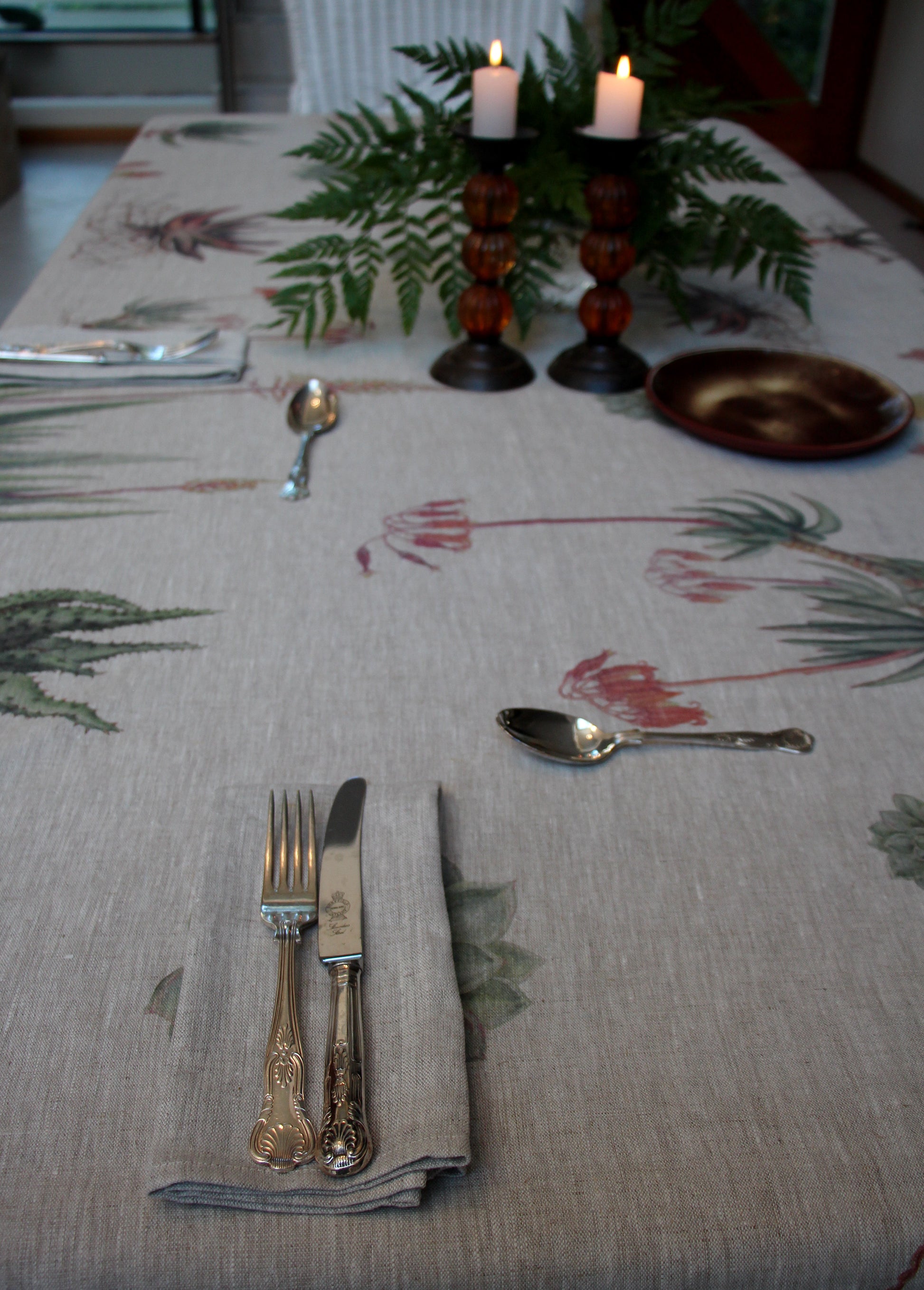 succulent table cloth Large succulent Table cloth – Liza The Botanist