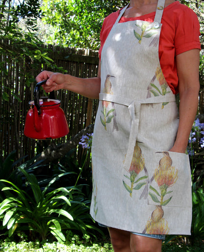 Pincushion with Sugarbird Apron