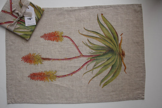 Aloe stylized Tea Towel