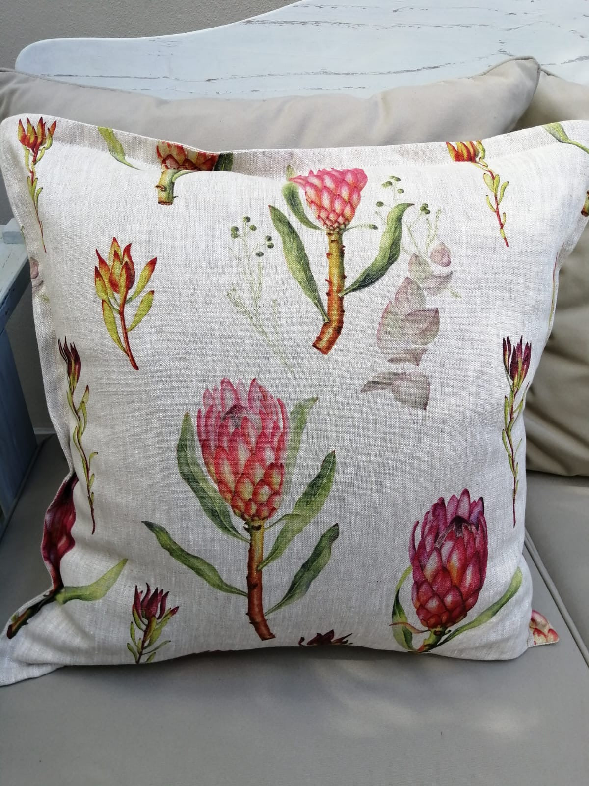 Protea and fynbos Cushion cover